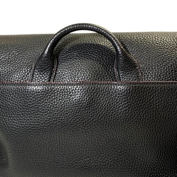 Coach 1941 Men's Pebbled Leather Messenger Bag - Picture 5 of 8